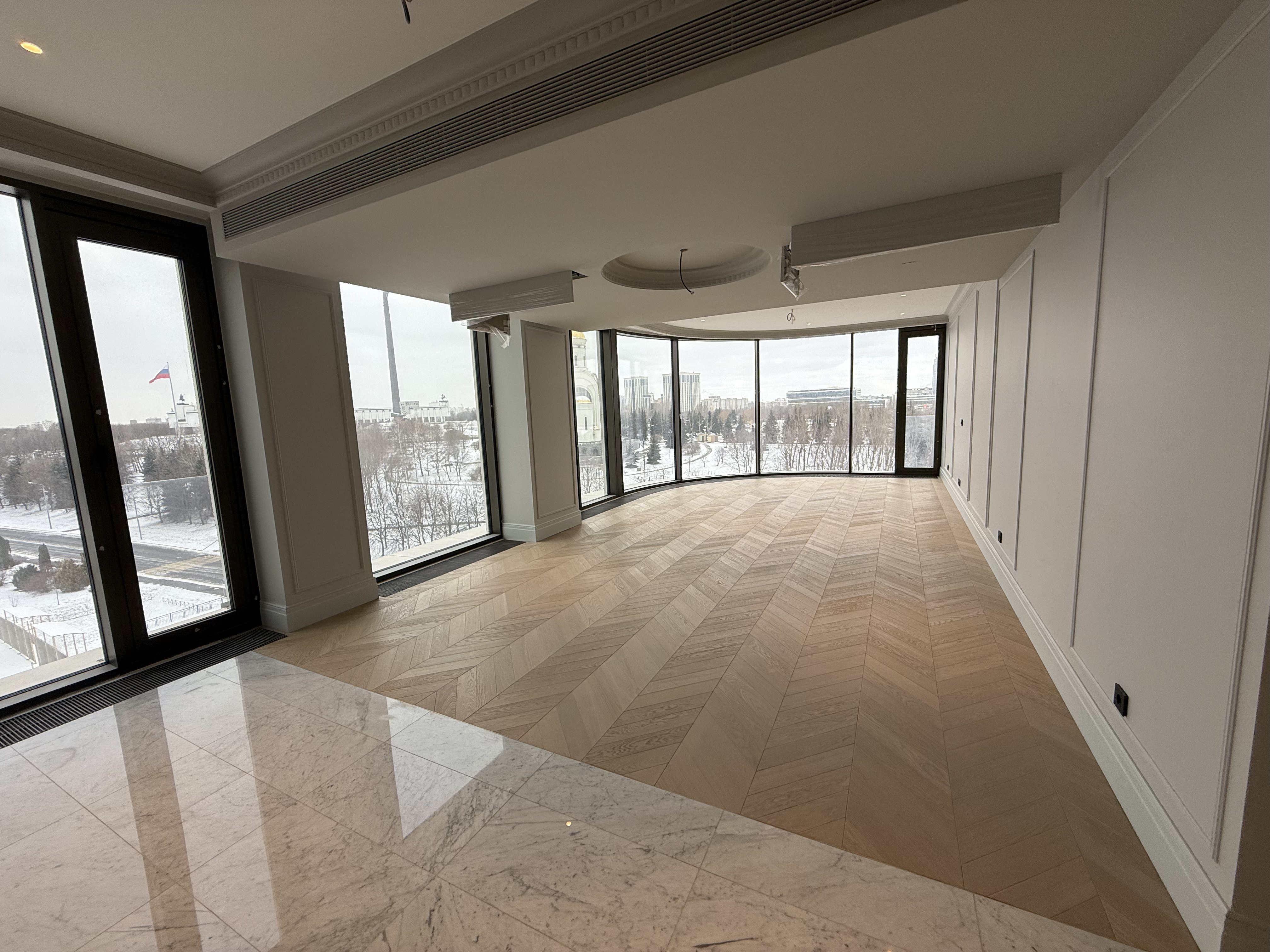 Duvar boyası pürüzsüz ve temiz yüzeyler